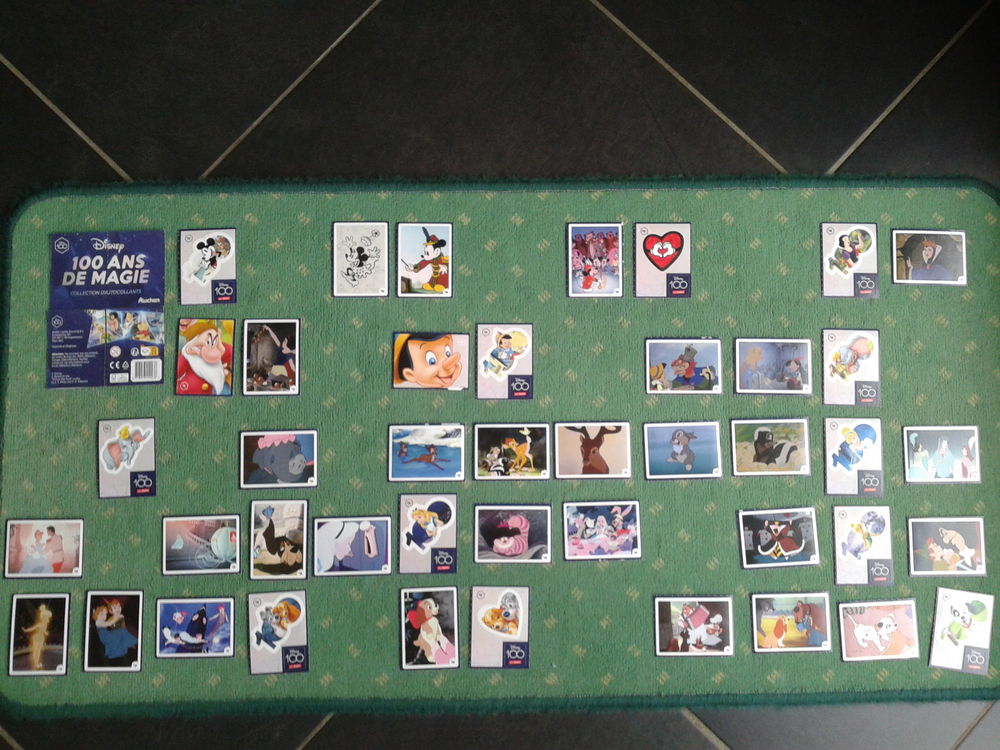 Autocollants - Auchan -  Disney 100 Ans De Magie  50 Arques (62)