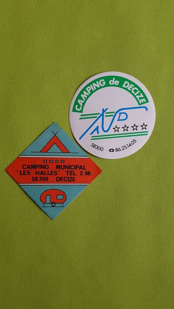 AUTOCOLLANTS CAMPING DE DECIZE 0 Toulouse (31)