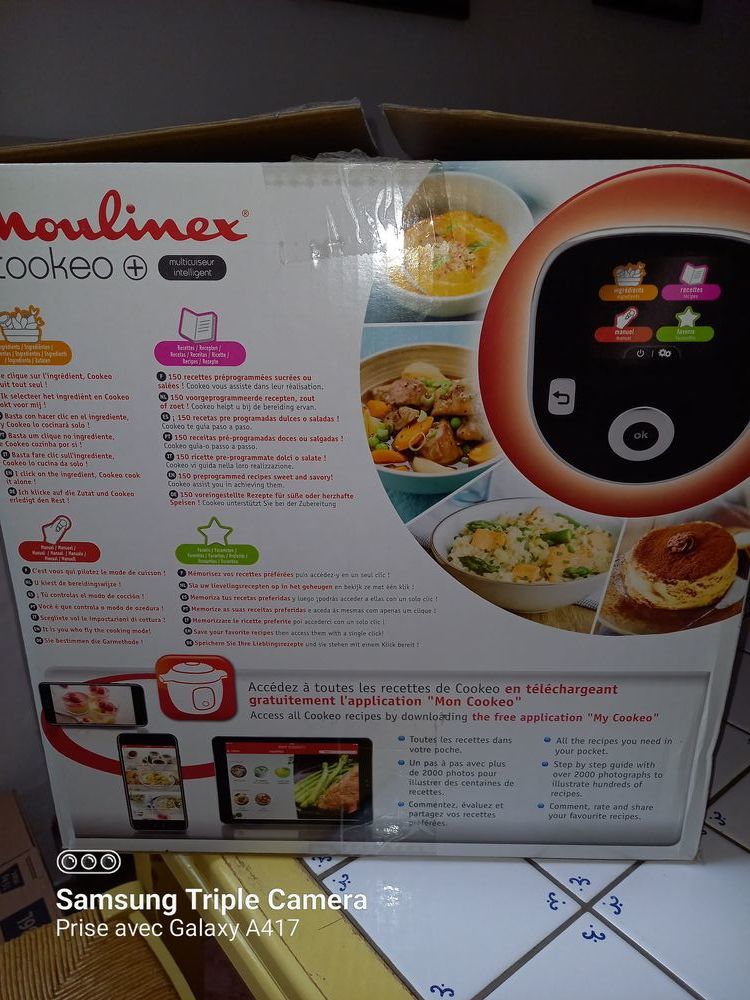 Autocuiseur COOKEO+ Moulinex 6l tout neuf 150 Champlan (91)