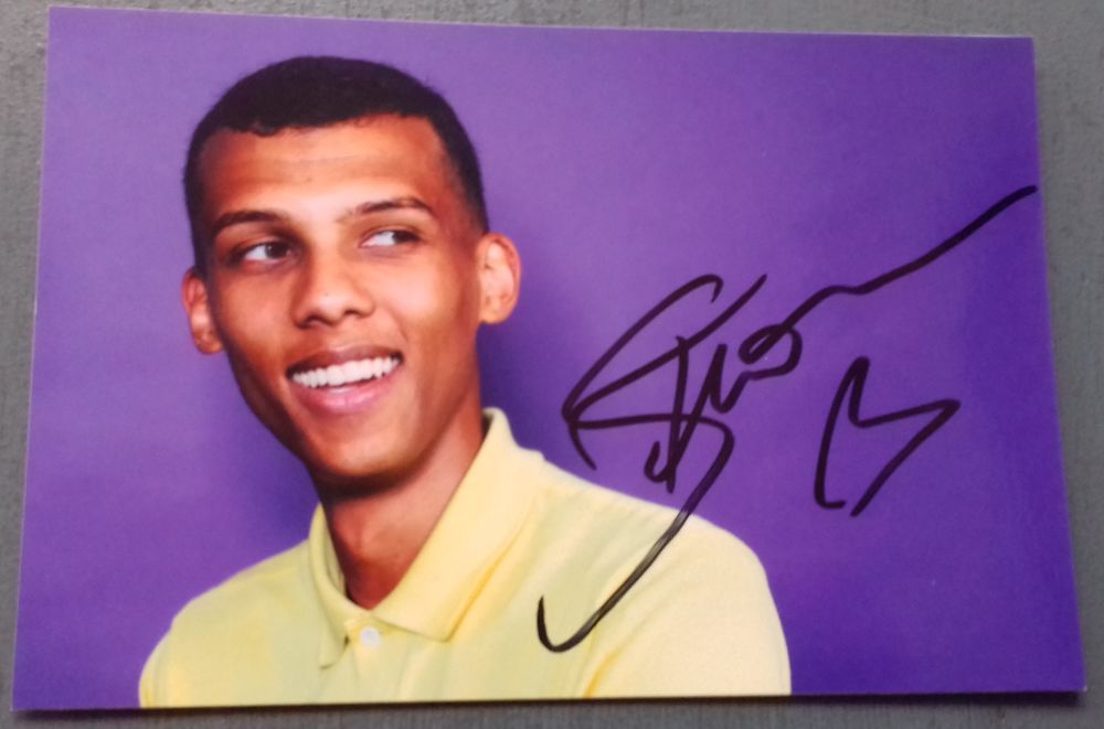 AUTOGRAPHE AUTHENTIQUE de STROMAE 30 Boucau (64)