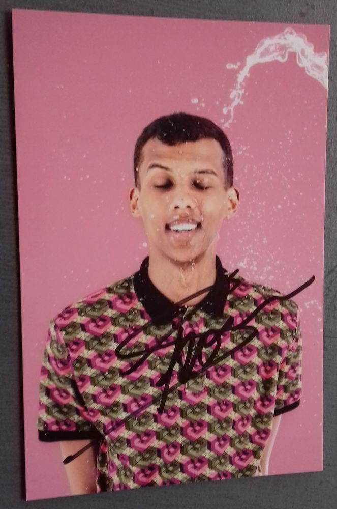 AUTOGRAPHE N�2 de STROMAE 30 Boucau (64)