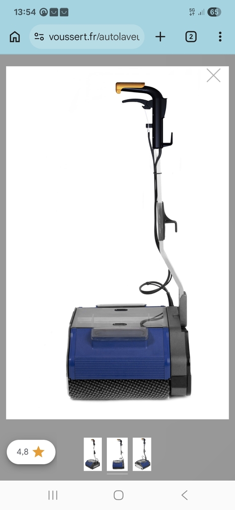 Autolaveuse �lectrique bleu et noir 1000 Annecy (74)