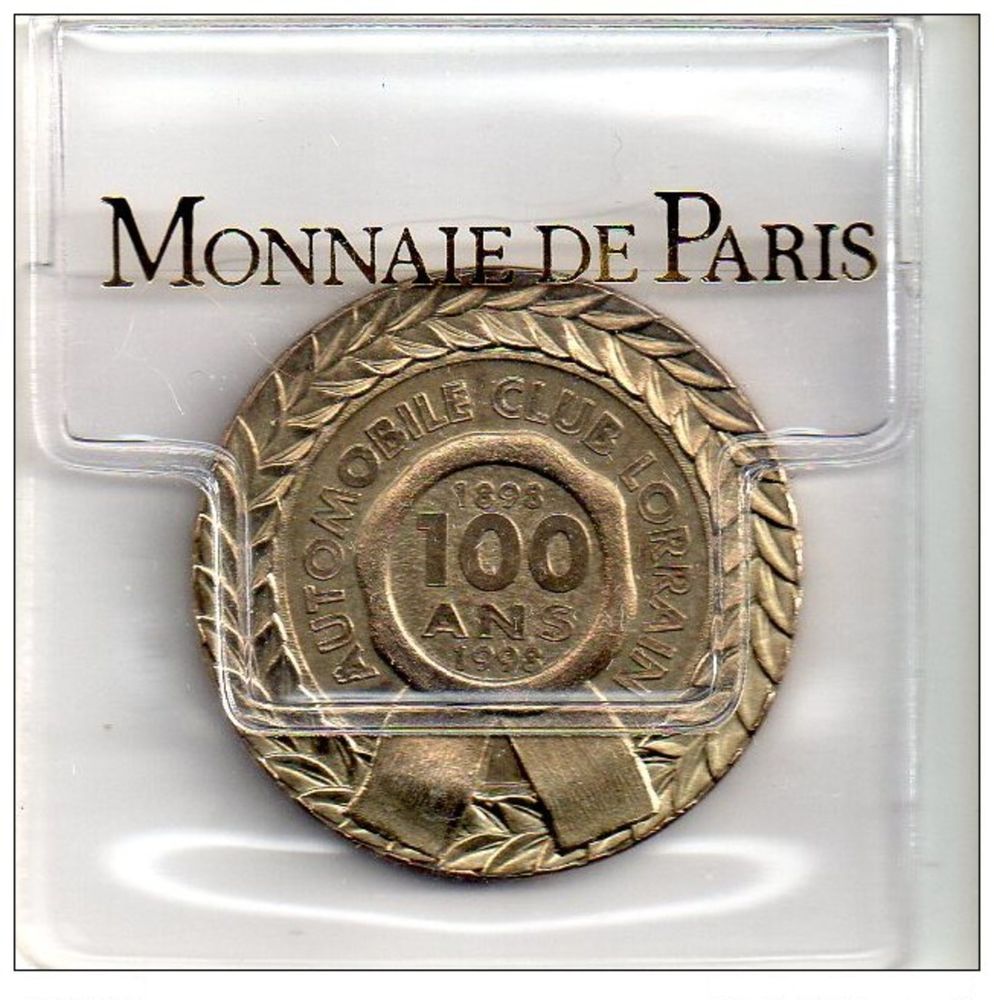 MDP - 100 Ans de l'Automobile Club Lorrain 1998 40 Houdemont (54)