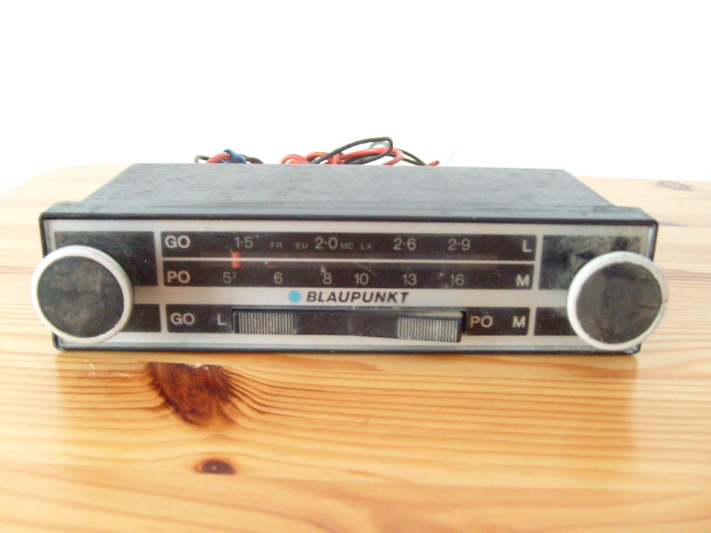 Autoradio Blaupunkt ancien 12V 50 Varades (44)