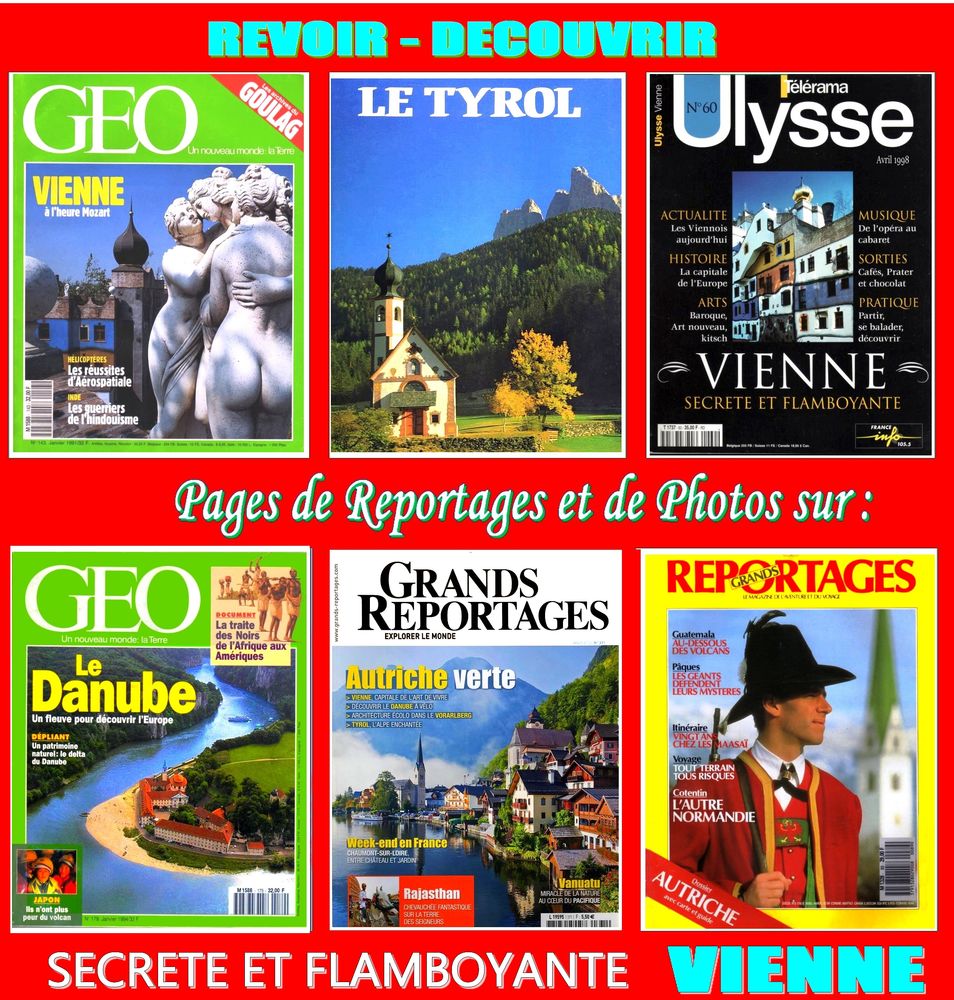 AUTRICHE - Tyrol - VIENNE / prixportcompris 24 Lyon 5 (69)