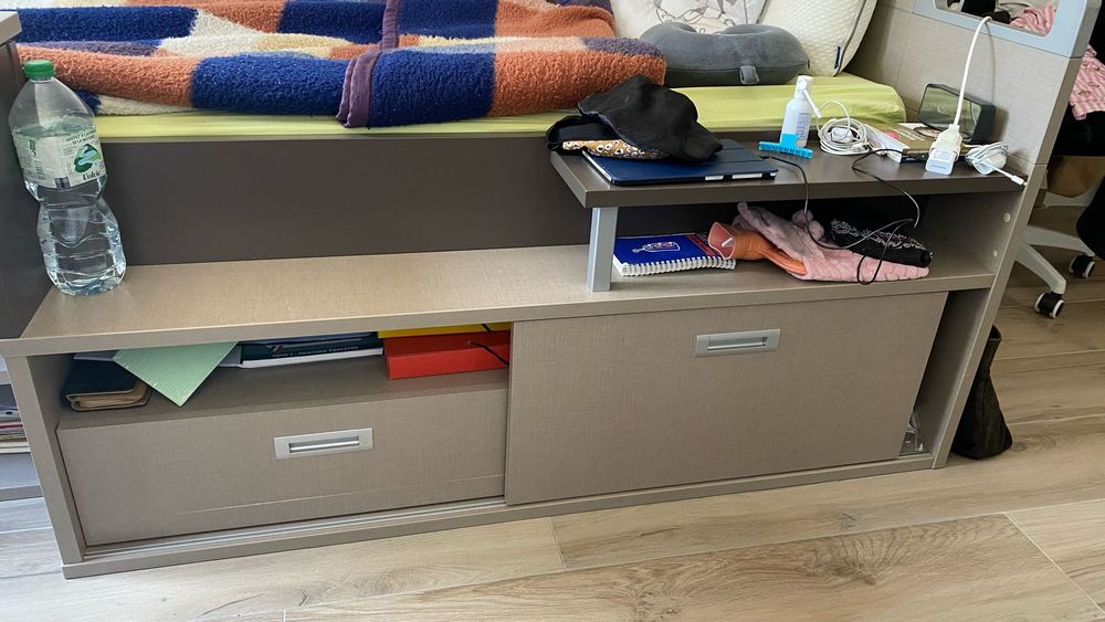 Lit en 90 200 avec bureau int�gr� 600 Baillargues (34)