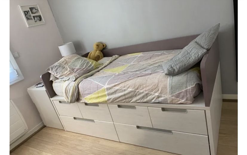 Lit avec nombreux rangements
0 Doullens (80)