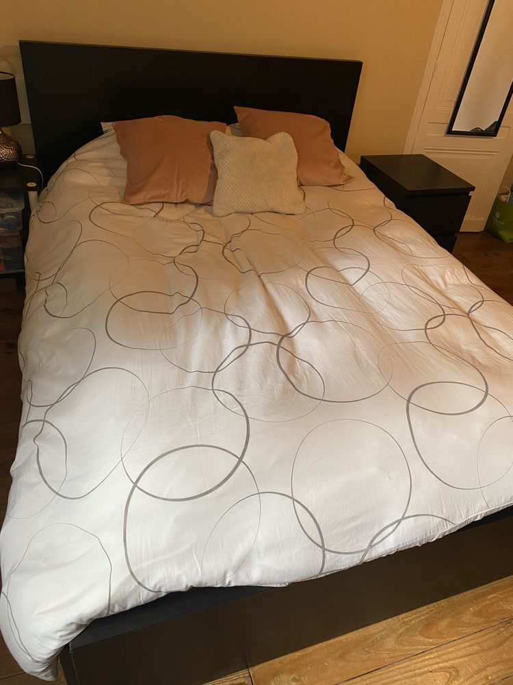 Lit avec rangements + table de nuit 270 Soissons (02)