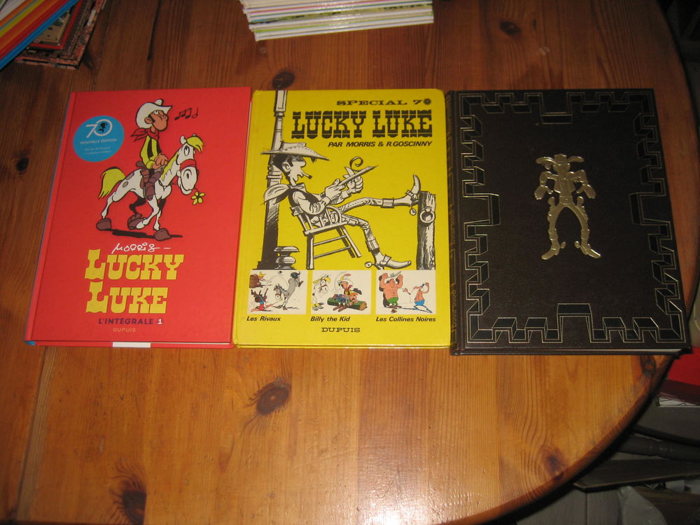 lot bd 11 aventures de lucky luke en 3 int�grales 35 C�zy (89)