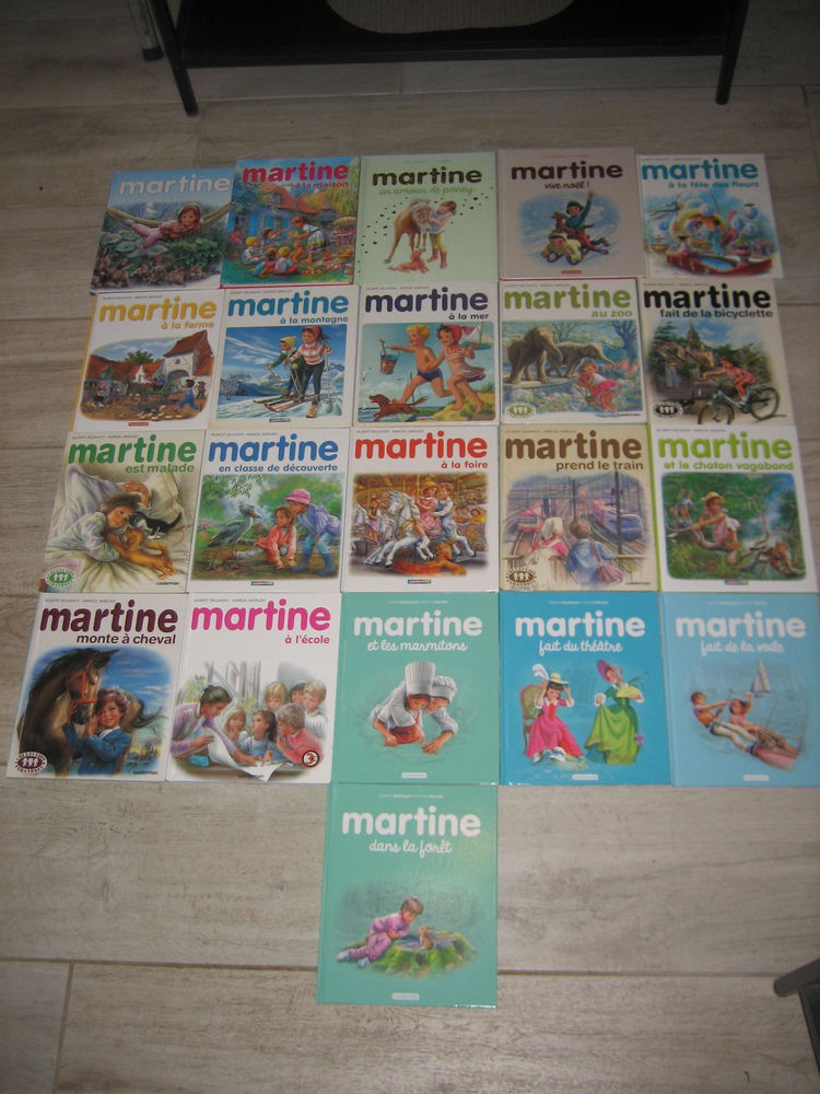 lot 30 aventures de MARTINE cartonn� casterman 45 C�zy (89)