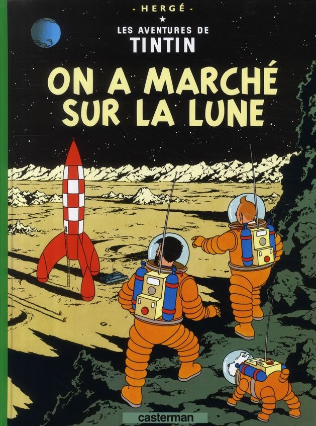 Les aventures de Tintin Tome 17 : on a march� sur la lune 7 Boisset-les-Pr�vanches (27)