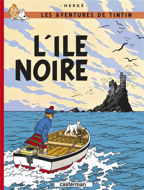 Les aventures de Tintin Tome 7 : l'�le noire 7 Boisset-les-Pr�vanches (27)