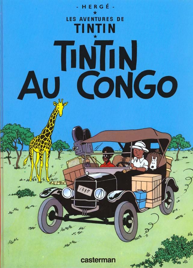 Les aventures de Tintin Tome 2 : Tintin au Congo 7 Boisset-les-Pr�vanches (27)