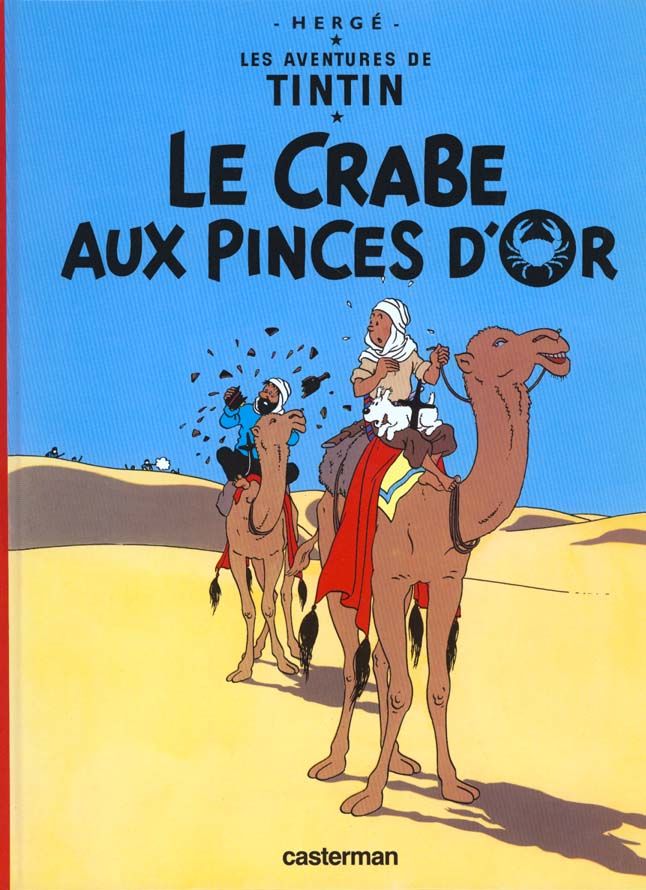 Les aventures de Tintin Tome 9 : le crabe aux pinces d'or 7 Boisset-les-Pr�vanches (27)