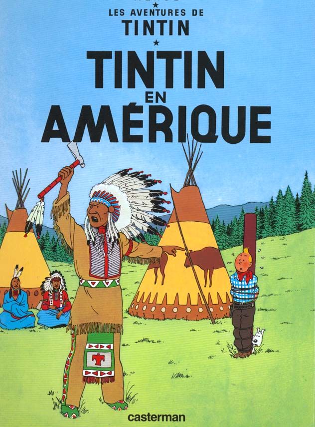 Les aventures de Tintin Tome 3 : Tintin en Am�rique 7 Boisset-les-Pr�vanches (27)