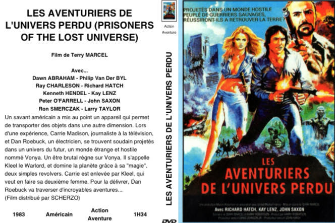   Les Aventuriers de l'Univers Perdu   - RARE EN VF 20 Claye-Souilly (77)