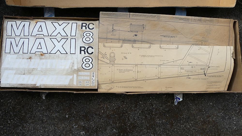 Avion mod�lisme Maxi de Graupner avec moteur OS quasi neuf 180 Burnhaupt-le-Haut (68)