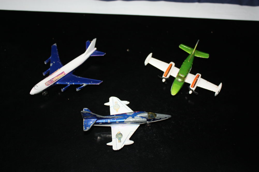 LOT DE 3 AVIONS MATCHBOX S�rie SB - VINTAGE 1973/1974 - 15 Dammartin-en-Go�le (77)
