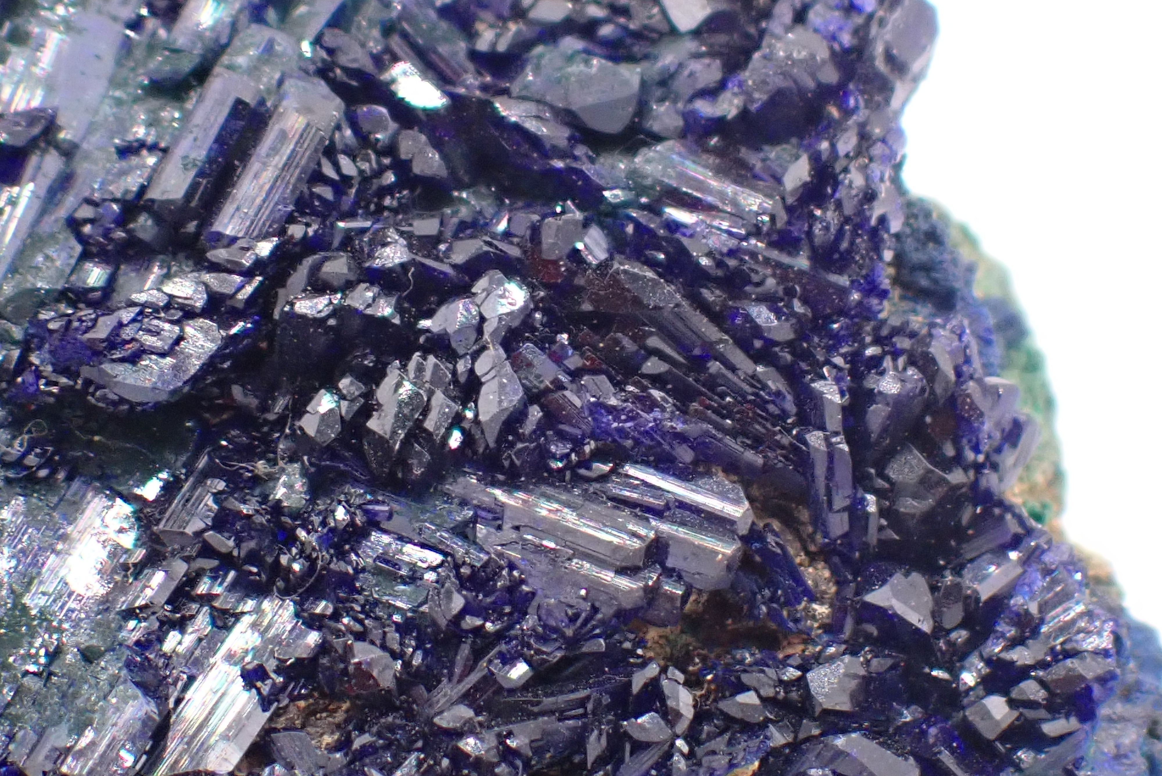 Azurite & Malachite , Oujda , Maroc 273gr 88 x 81 x 35 mm 39 Bertrichamps (54)