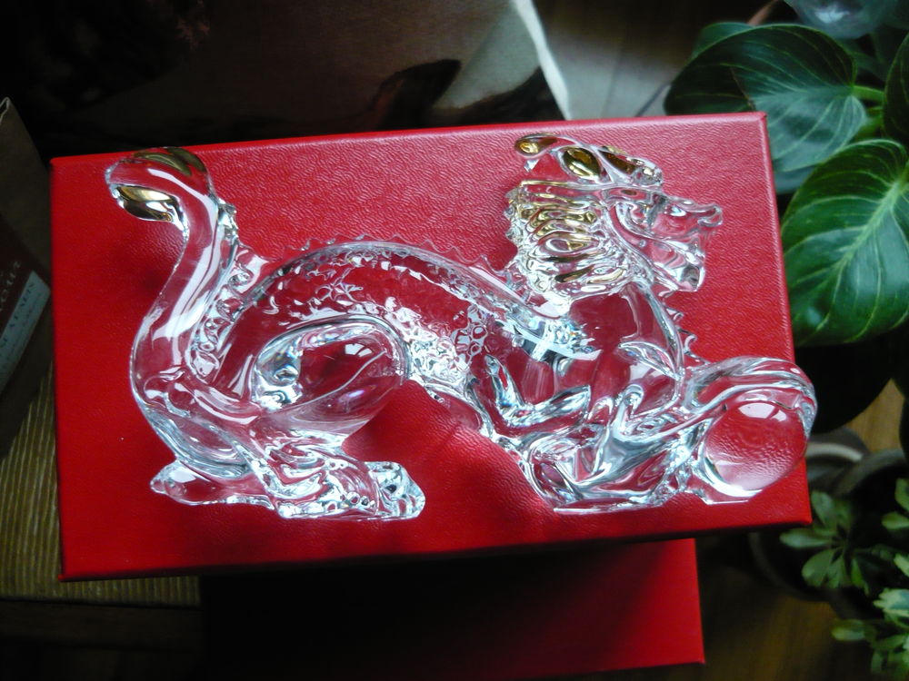 Baccarat : Dragon zodiaque 2024 Or - Neuf 349 Sceaux (92)