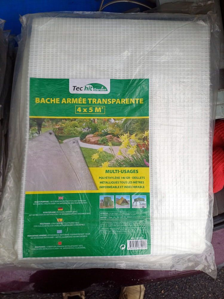 B�che arm�e transparente 4x5m neuve 20 Tours (37)