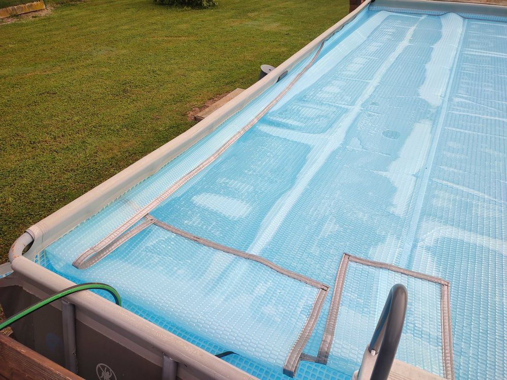 Bache �  bulles (500 Microns) 3,60 x 7,30 ML 120 Gri�ges (01)