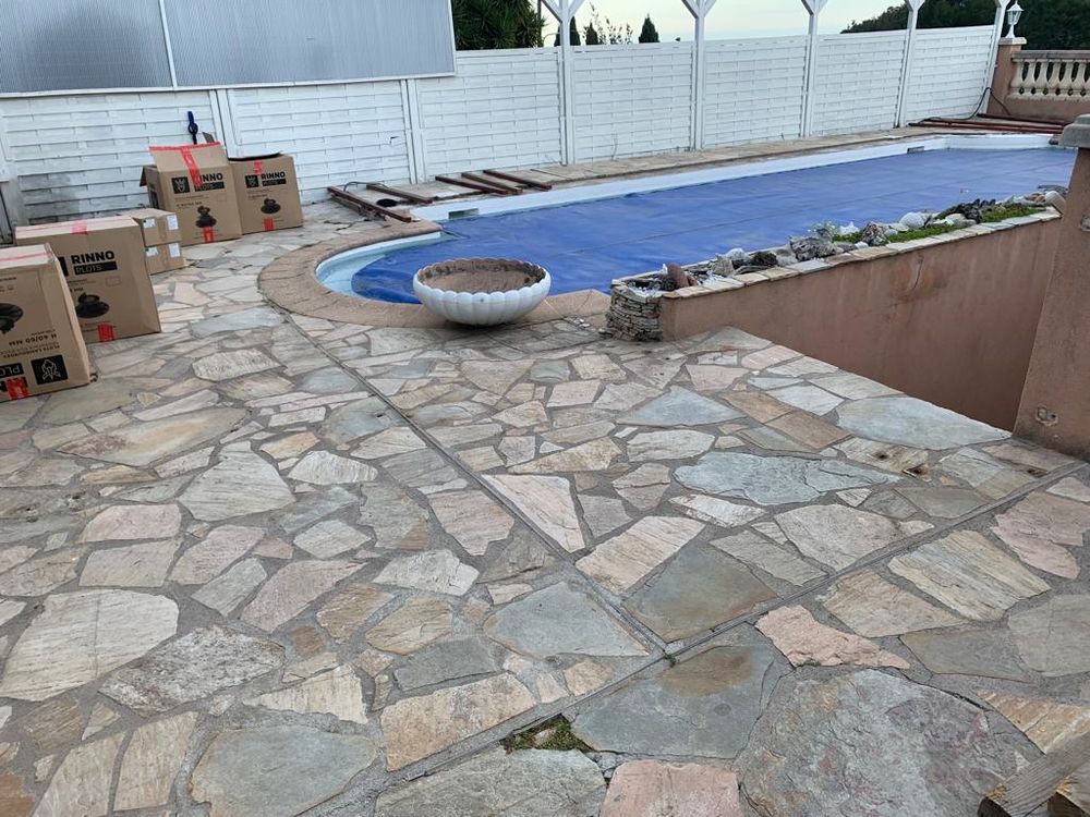 Bache piscine 200 La Turbie (06)