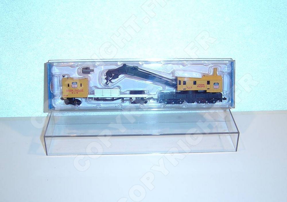 BACHMANN N 46611 GRUE & WAGON MAINTENANCE DES VOIES U P 59 Sergines (89)