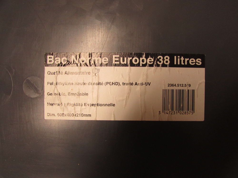 Lot de 10 bacs de rangement
50 Dieppe (76)