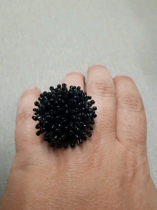 Bague ajustable noir 1 La Fert�-sous-Jouarre (77)