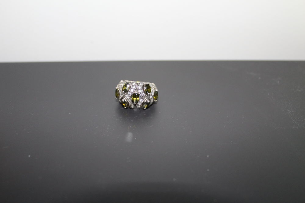 Bague argent 925 /oxydes de zirconium 45 Gaillac (81)