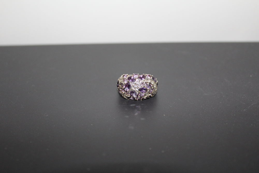 Bague argent 925 /oxydes de zirconium 45 Gaillac (81)