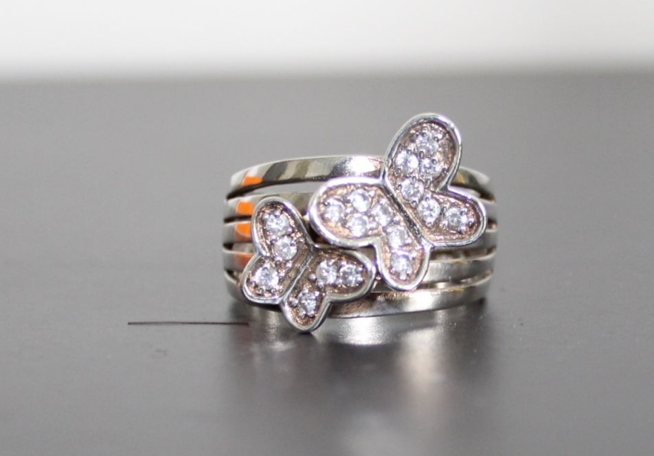 Bague argent /oxydes de zirconium 40 Gaillac (81)