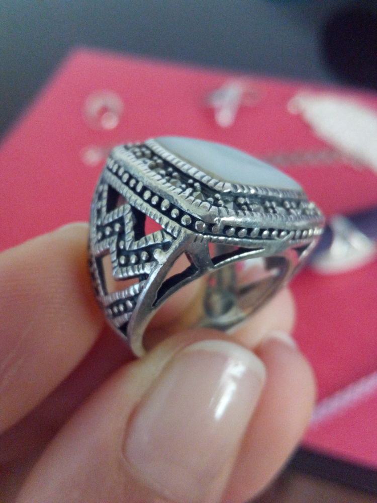 Bague en argent et pierres naturelles 69 Le Lamentin (97)