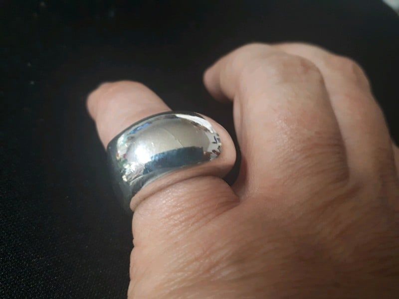 Bague argent� large T48 1 La Fert�-sous-Jouarre (77)