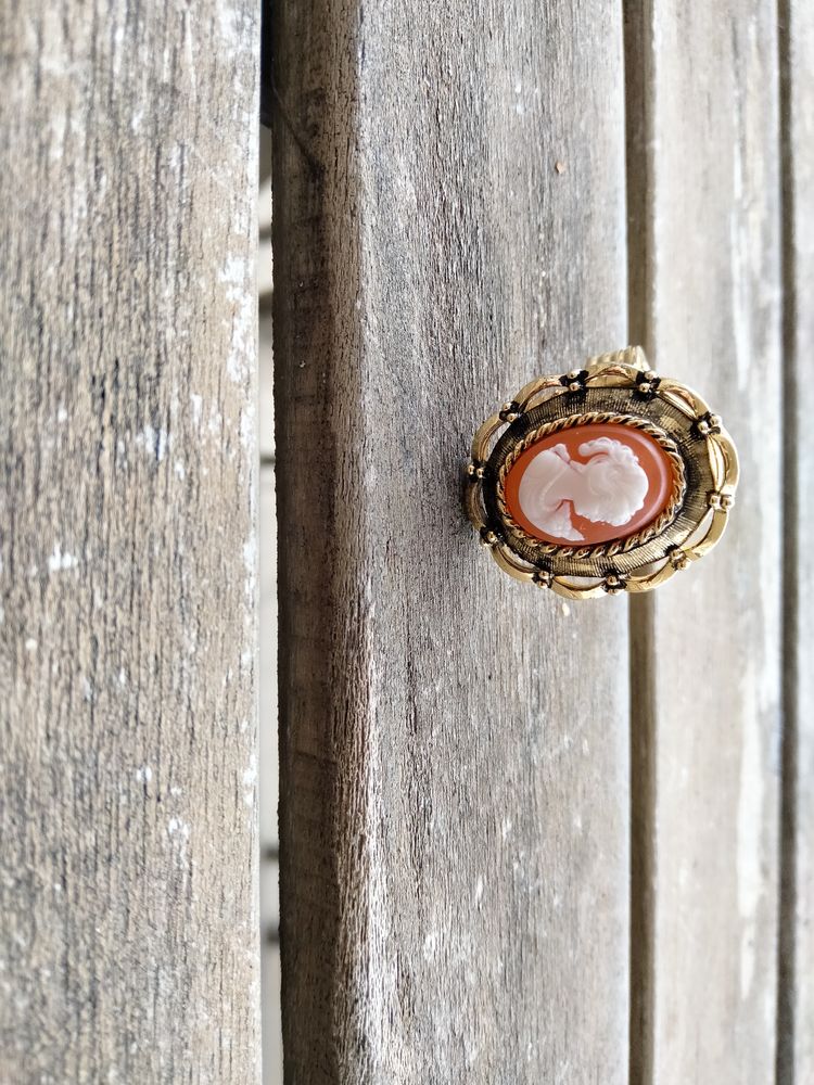 Bague Cam�e plaqu� or 25 Corbeil-Essonnes (91)