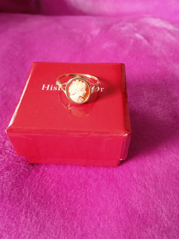 Bague or 18 carats sertie d'un cam�e ancien 500 Chevigny-Saint-Sauveur (21)