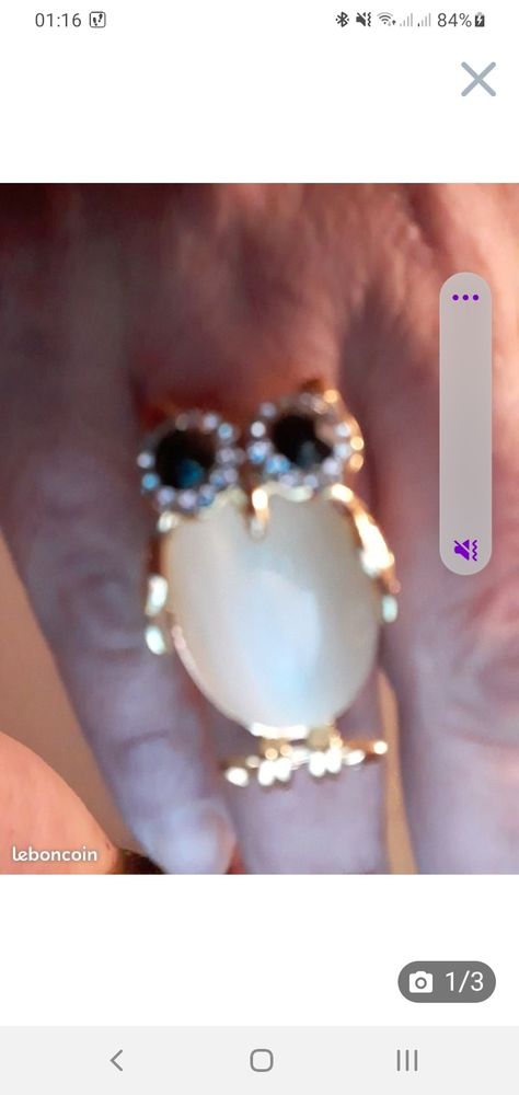 bague hiboux 60 �tat neuf 5 Paris 20 (75)