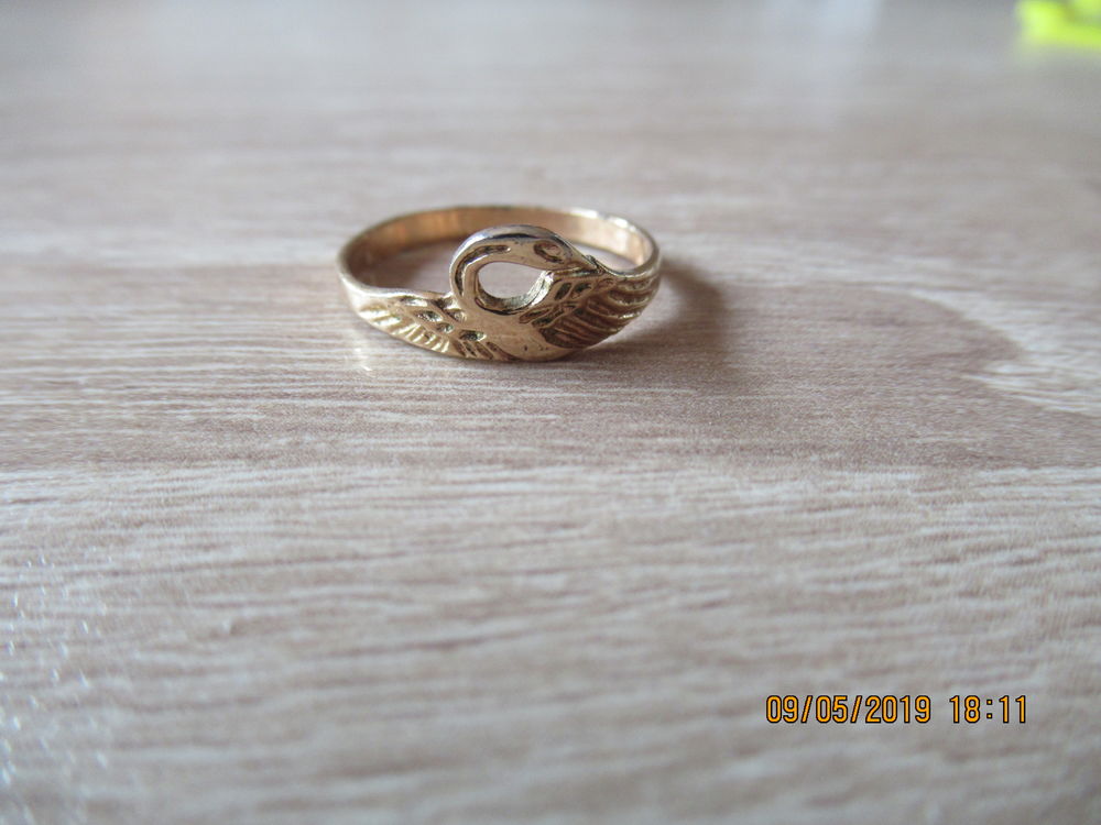 Bague - Motif Cygne 0 Aubi�re (63)