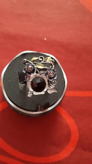 Bague vintage bouquet fleurs r�glable artisanale N� 1309 5 Beaune (21)