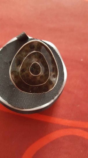  Bague vintage ciel �toil� nacr�e r�glable artisanale N� 131 5 Beaune (21)