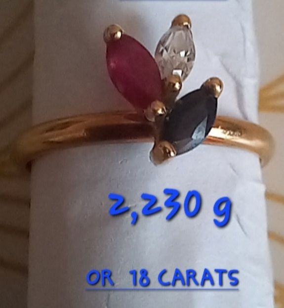 Bague or 18 c. 250 Nogent-sur-Marne (94)