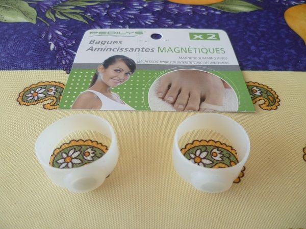 Bagues amincissante magn�tique sant� auris r�gime 8 F�ves (57)