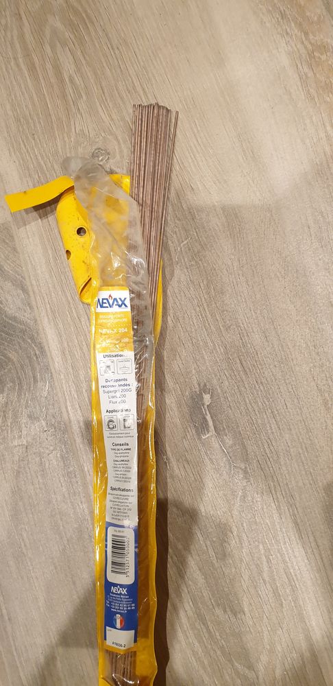 Baguette brasure NEVAX 204 D2 20 Saint-Michel-Chef-Chef (44)