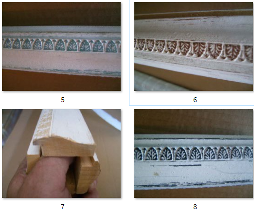 
166 m baguettes bois d�cor feuilles de couleurs pour cadres 465 Wolxheim (67)