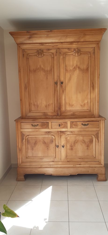 Bahut ancien merisier massif 350 Cairon (14)