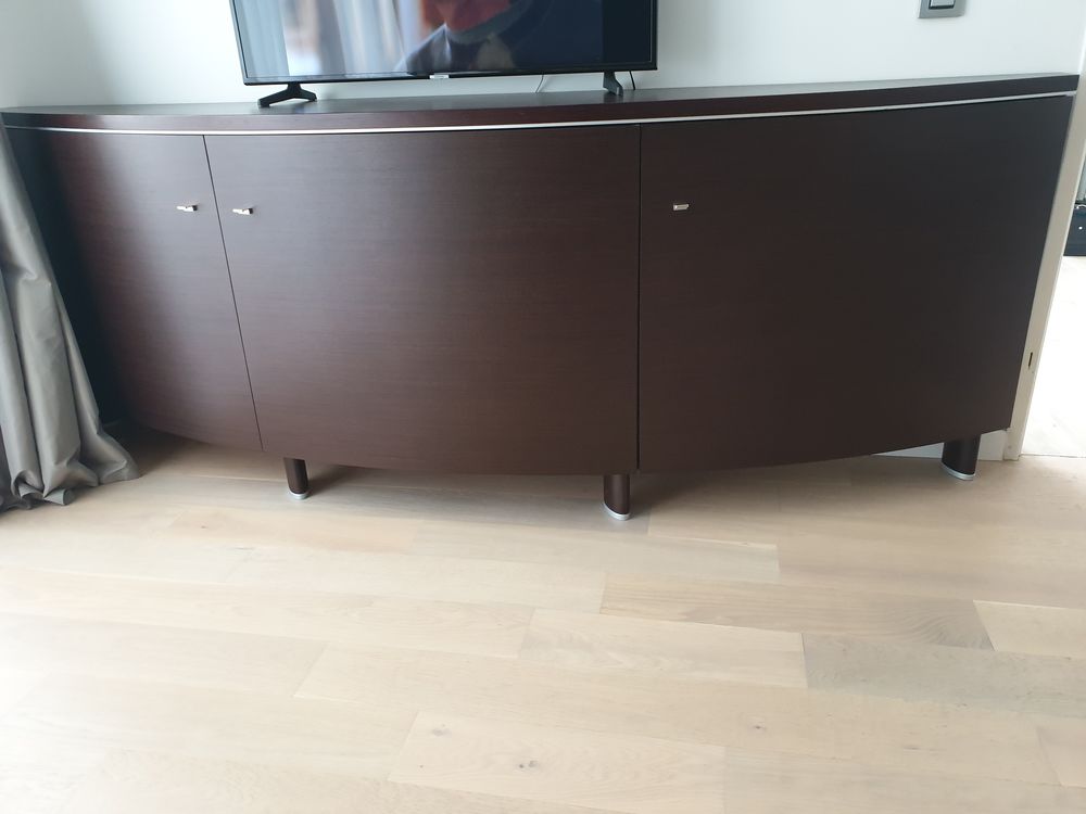 BAHUT ARRONDI BAS CHENE FONCE -CROZATIER+ 6 CHAISES 1000 Nanterre (92)