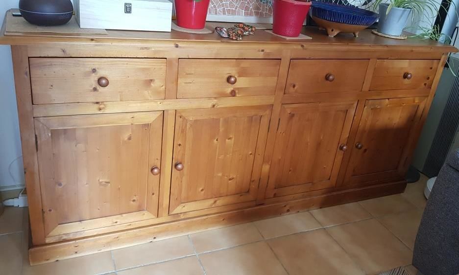 Bahut bois marque shaker 450 Roquevaire (13)