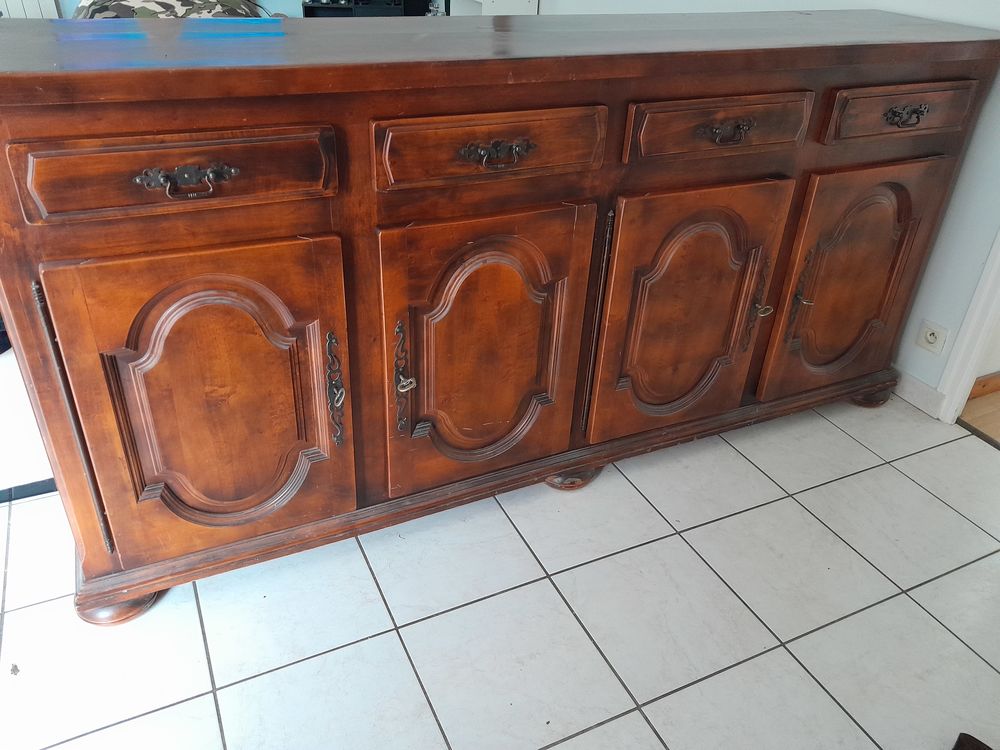 Bahut bas en bois massif 150 H�non (22)