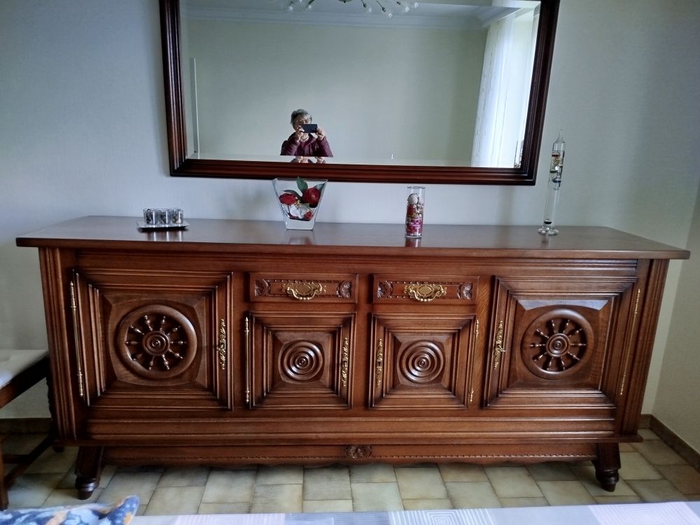 Bahut ch�ne massif 120 Ploudalm�zeau (29)